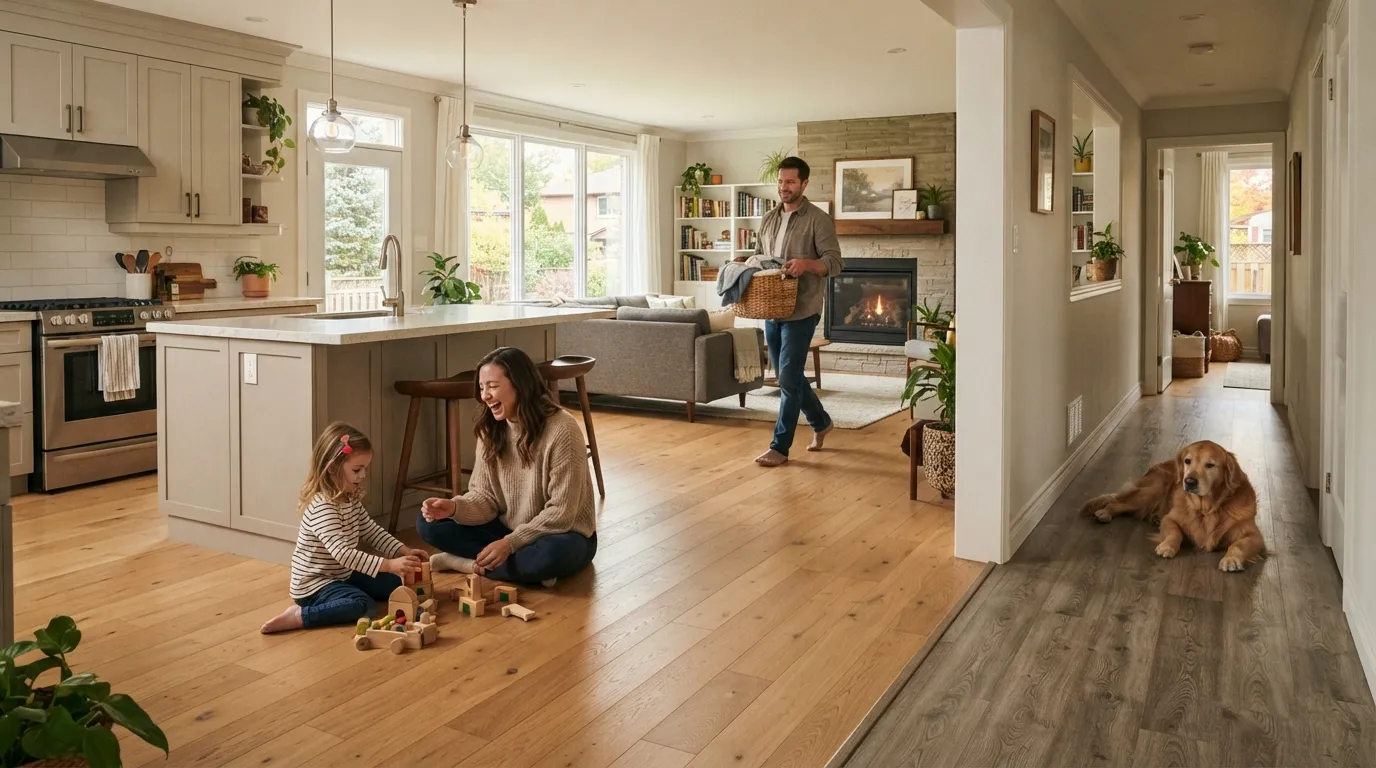 Hardwood, Laminate or Vinyl Plank: Flooring for Real Life