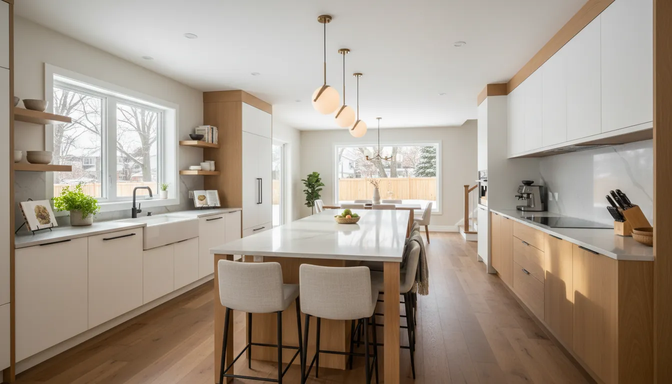 A Reimagined Kitchen for a Two‑Storey Home in Whitchurch‑Stouffville
